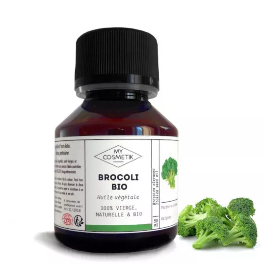 óleo de brócolis orgânico