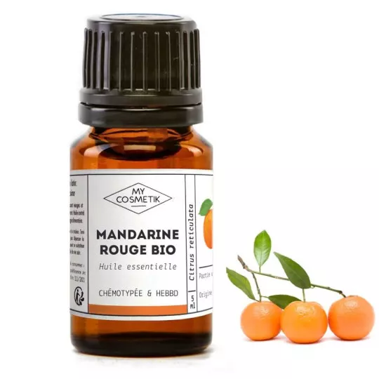 Óleo Essencial de Mandarina Vermelha Orgânica (AB)