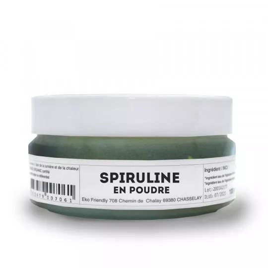 Spirulina - frasco PET de 50 g